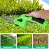 2 In 1 Handheld Hedge Trimmer Rechargeable Grass Cutter Lightweight Shrub Trimmer Weeding Pruning Mower for Garden Yard Lawn