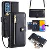 For Samsung Galaxy M52 5G Cell Phone Case Zipper Pocket Leather Wallet Stand Cover