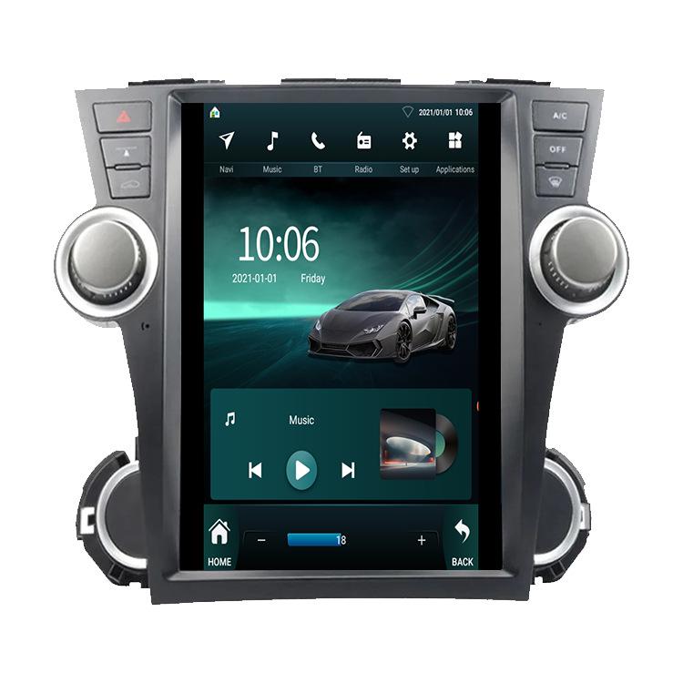 Toyota Highlander Android HD Smart GPS Navigation System with Reversing Camera & CarPlay Compatibility