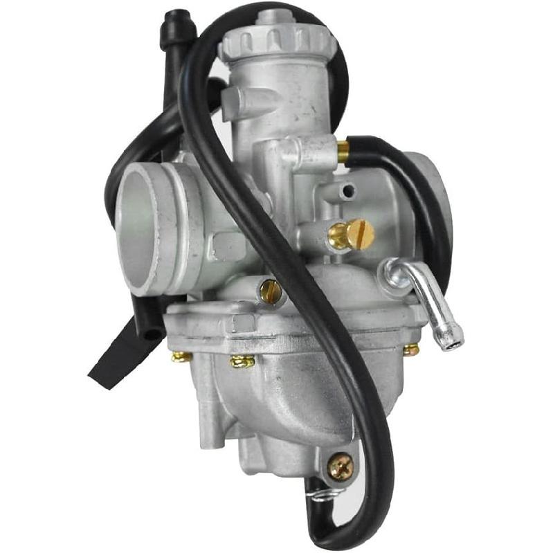 Carburetor & Choke Cable for Suzuki LTF230 Quadrunner 250 LT250E LT250EF 2x4 1985 LTF250 1988-1996 13200-18B10 13200-24510