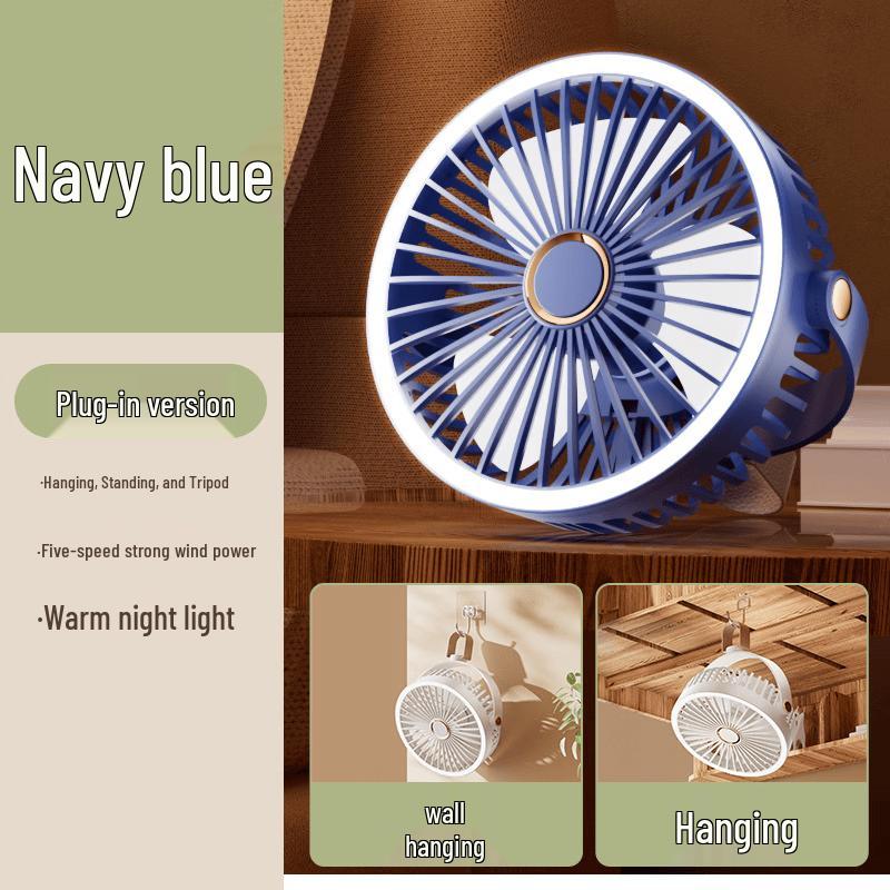 Yabuka Portable Rechargeable Hanging Circulation Fan