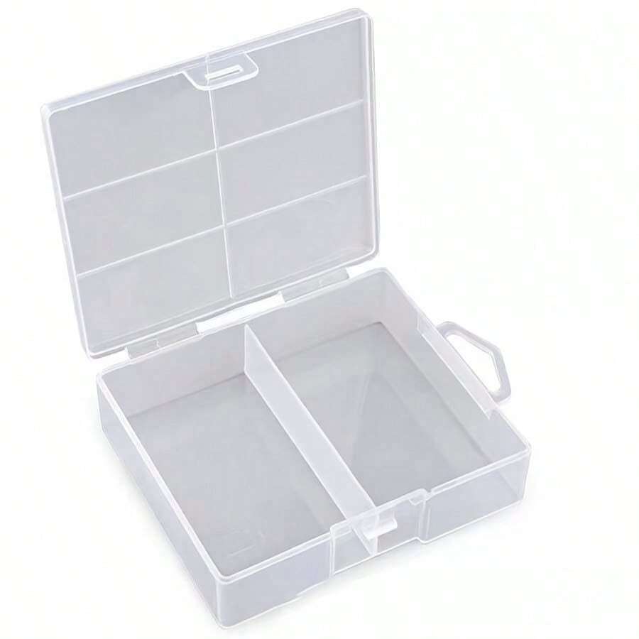 

AA/AAA Battery Storage Box, Transparent Case Can Hold 24 AA Batteries Or 24 AAA Batteries Small прозрачный