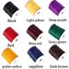 Multiple Colors 2.5mm Thick In Stock Waxed Polyester Lacing String Cord On Roll for Bracelet Necklace Waxed Cord