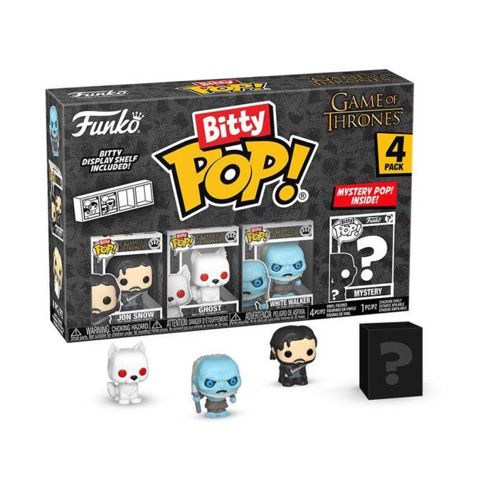 Pack 4 figurines funko bitty pop game of thrones jon snow