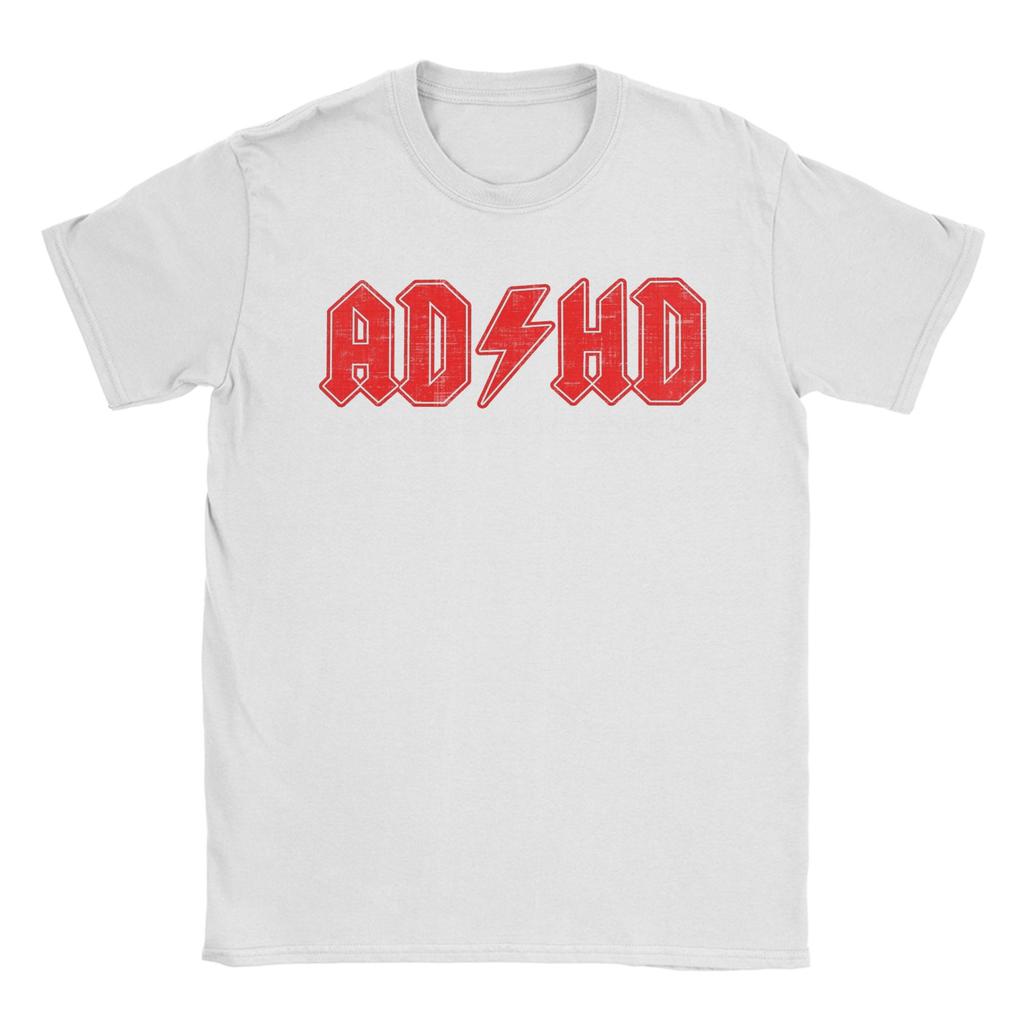ADHD Highway To Hey Look A Squirrel T-Shirt Men Funny 100% Cotton Tee Shirt Round Collar Short Sleeve T Shirt Printed Clothing