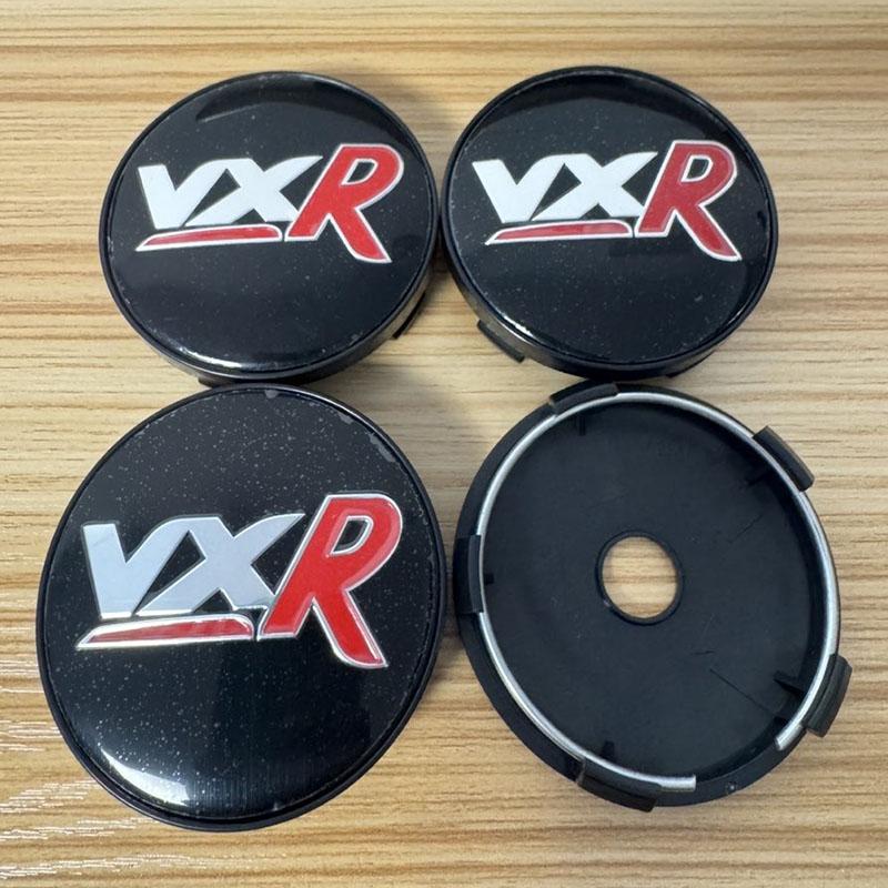 ENS1 4PCS Universal 56mm 60mm For VXR Emblem Car Wheel Center Caps Dustproof Decorative Hub Caps Sticker