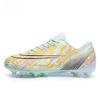 Zhenzu Men's Low-Top AG Spiked Lawn Football and Frisbee Training Shoes