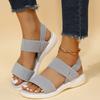 Sandals Women Summer Platform Shoes Women Mesh Casual Flats Plus Size Ladies Shoes Luxury Designer Sandals Outdoor Beach Sandals