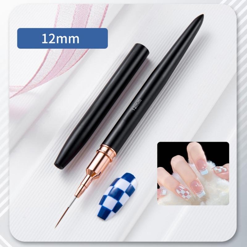 Nails Art Brush Nails Art Liner Brush Practical Nails Brush Nail Dotting Drawing Tool Nail Painting Pen for Salons