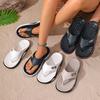 Elegant Women'S Flip Flops | Easy Design, Unisex, Perfect for Daily Commute or Beach Trips, All-Season, EVA Material, Women Shoes