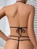 Sexy For Women Crotchless Underwear Black Sexy Bodysuit Lingerie Porn Babydoll Perspective Lace Sex Suit Deep V Erotic Costumes