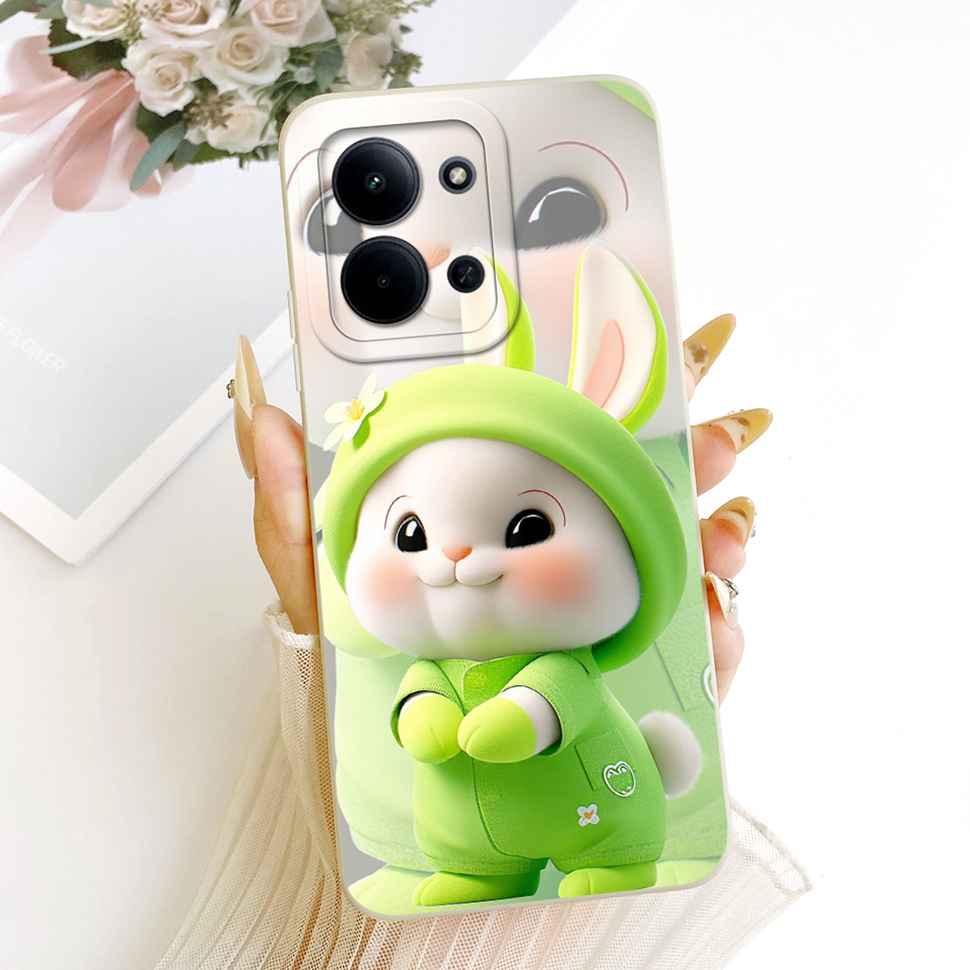 For Xiaomi Redmi 15C 4G Case Cute Couple Flower Cartoon Cover Phone Case For Xiaomi Redmi 15C Redmi15C 4G 5G Back Cover Capa