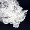 Diadema da sposa fatto a mano in pizzo floreale stile cinese vintage con velo per fotografia di matrimonio di ispirazione francese