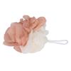 Bath Ball Splicing Simple and Elegant Two Color Delicate Foaming Net Mesh Shower Loofah Bath Ball
