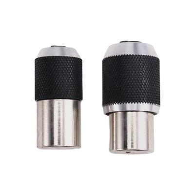 A25F-Tap Socket Set 1/2, 1/8 Drive Adapters 3/8 Inch Tap Sleeve Extraction Holder Threading Tool 2 Pieces Adjustable