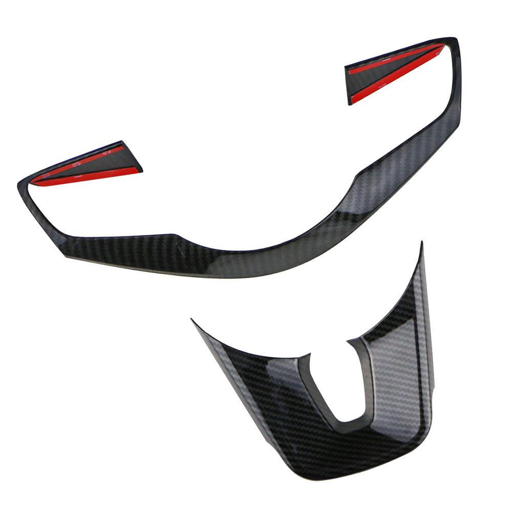 Pentru KIA Ceed Forte K3 Seltos XCeed Sonet ProCeed ABS Fibra de Carbon Autocolant Buton Volan Auto Capac Decorativ