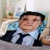 Josh Hutcherson Poster Printed Flannel Blanket Soft Comfortable Home Travel Bed Plush Birthday Gift Fans Gift