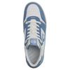 Coach Soho Fabric Leather Round Toe Lace-Up Low-Top Sneakers Men Sneakers Blue CBN96-Y0O