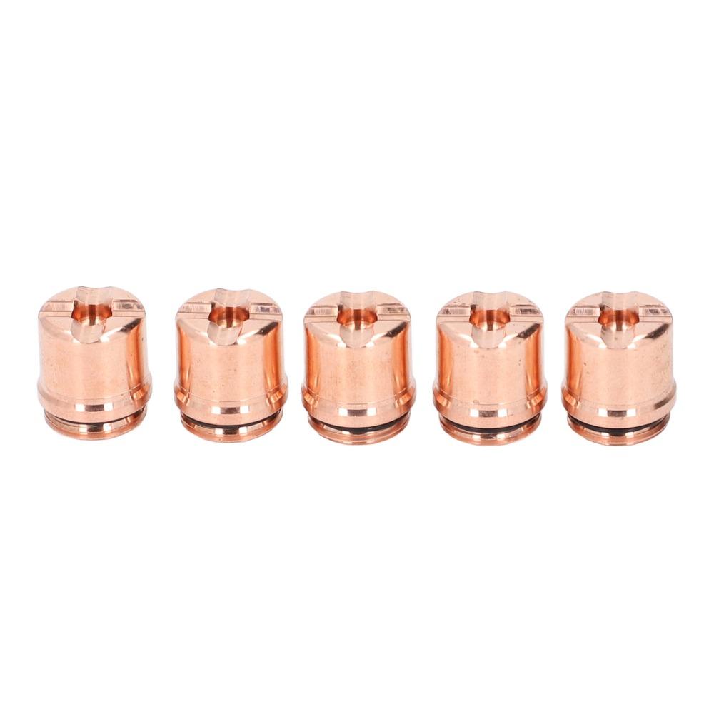 5pcs Amperage Rating 30-120A Plasma Shield Cap For Plasma Cutting Torch