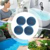 4Pcs Scum Absorber Cleaning Sponge Ball for Hot Tubs Spas Pools Bathrooms Descale Absorb Oil Multiple Application