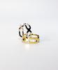 Kudos Interlocking Triple Octagon Ring (Thin Ver.)
