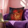 LLnsane anime HHazbin Hotel Pillow Case Square DoubleSided Sofa Cushion Cover Bedroom Bedside Pillow