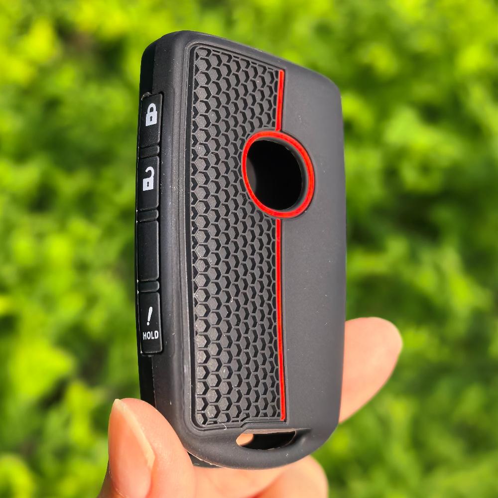 

Silicone Car Remote Key Case Cover For Mazda 3 Alexa Cx30 Cx-4 Cx5 Cx-5 Cx8 Cx-8 Cx-30 Cx9 Cx-9 Protector Fob Accessories Shell