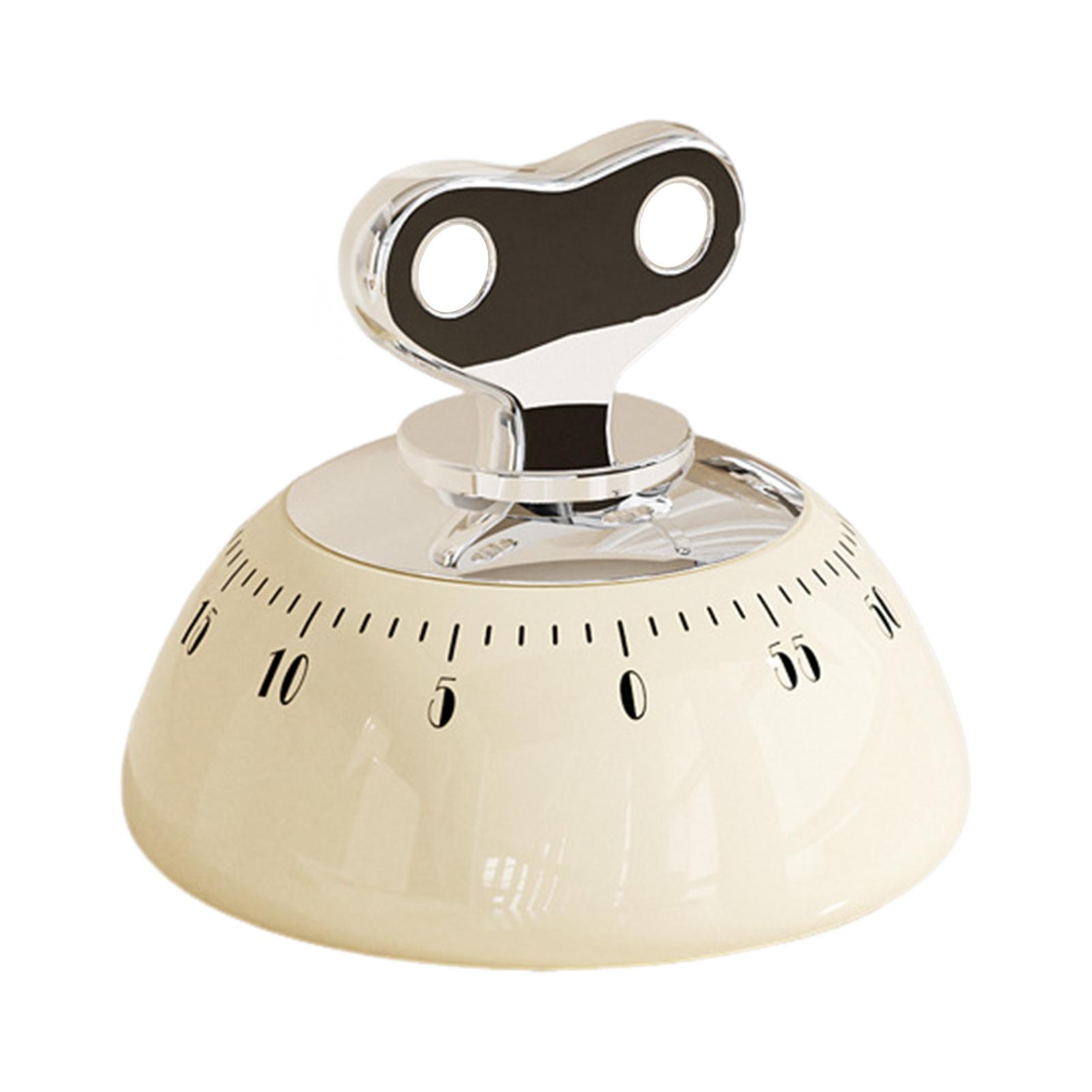 Mechanical Kitchen Timer Magnetic Backing Kitchen Timer Countdown Reminder for Kitchen Cooking Baking Use