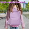 Casual Large Capacity Backpack Fashionable Girls Color College Student Backpack Travel Backpack