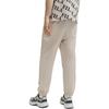 Fila Solid Color Cuffed Casual Woven Knit Sports Pants Men Pants Beige F11M419804F-DK