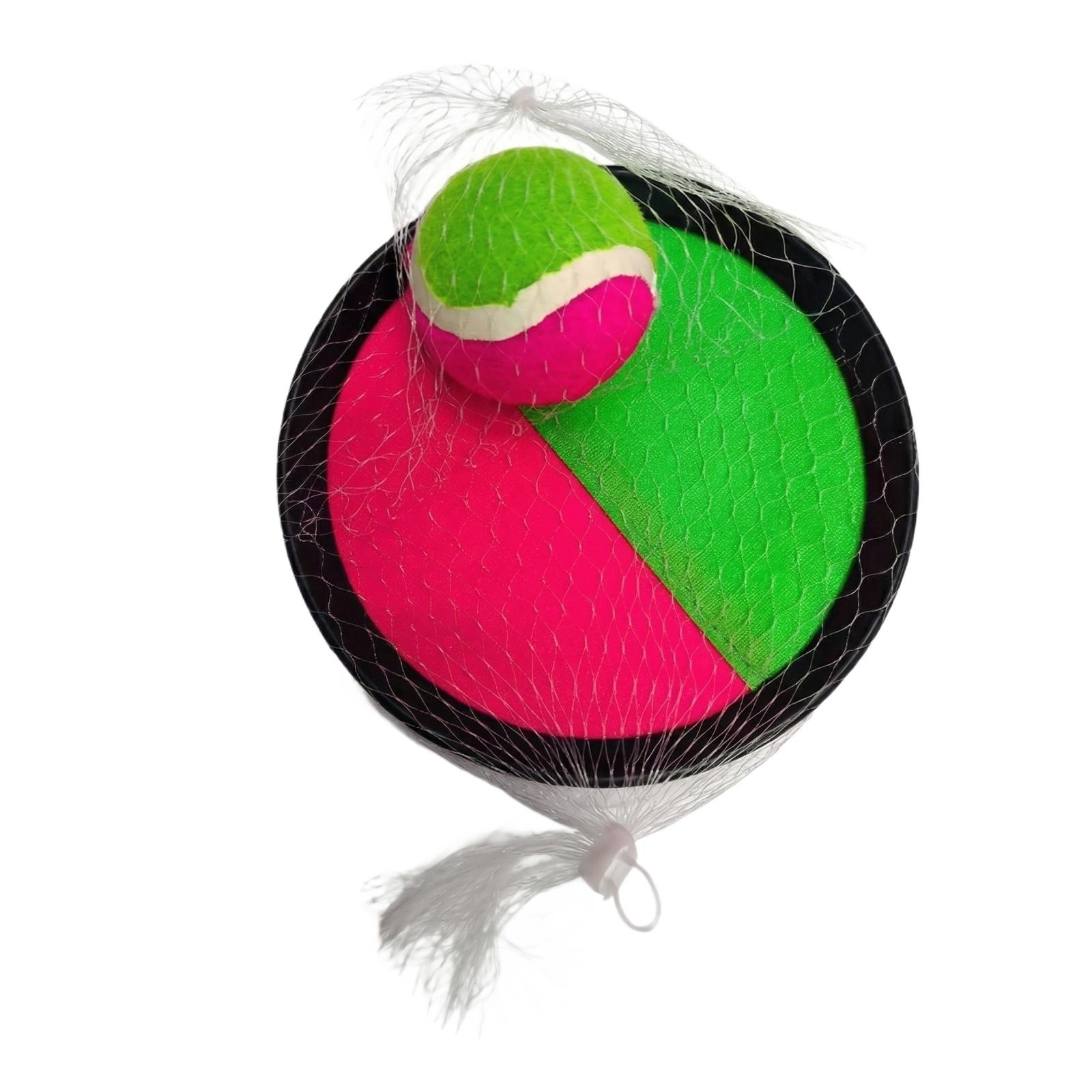 

Sticky Ball Toys, Sticky Target Rackets, Indoor And Outdoor Parent-child Interactive Sports, Throwing And Catching Balls, Suction Cup Balls One Size