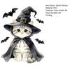 Kids Room Wall Accents Halloween Wizard Cat & Bat Switch Sticker, Self-Adhesive Light Decal, Party Supplies Removable Decor for Bedroom Living
