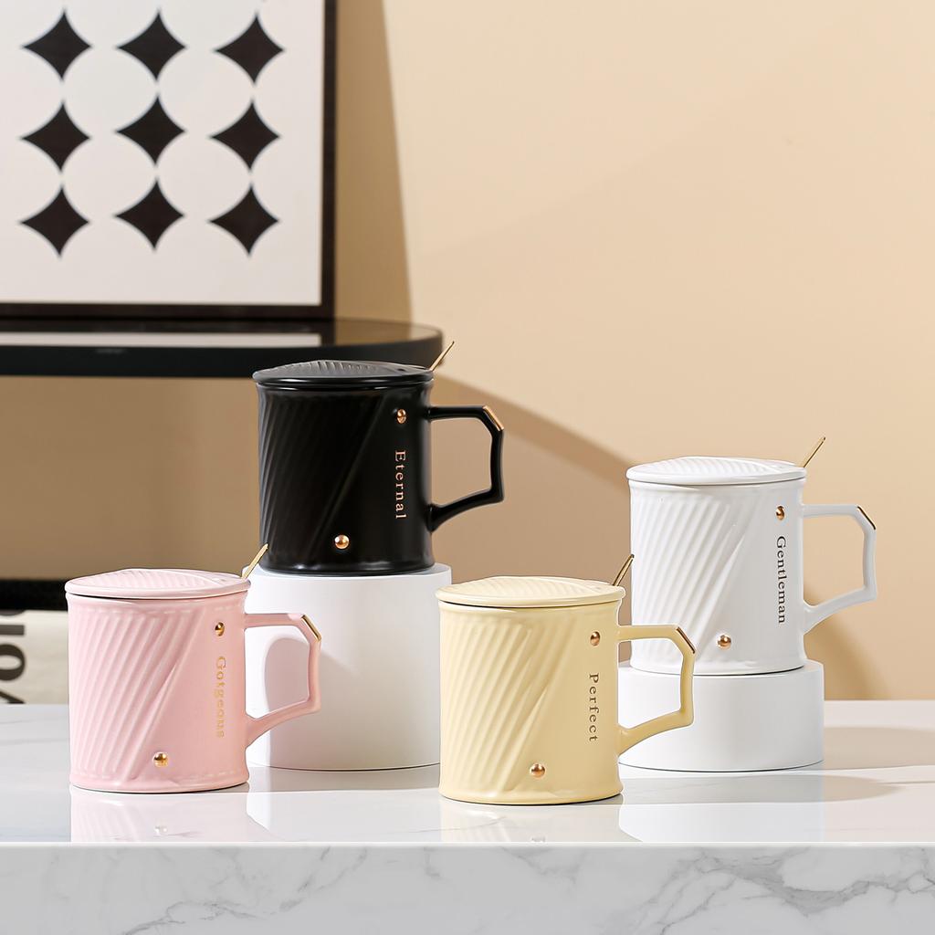 Creative Cup Souvenir Set Ceramic Water Cup Gift Large Capacity Random Gift Mug Girls High Appearance