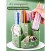 360° Rotating Pen Holder: Large Capacity, Multi-functional Desk Organizer for Kids