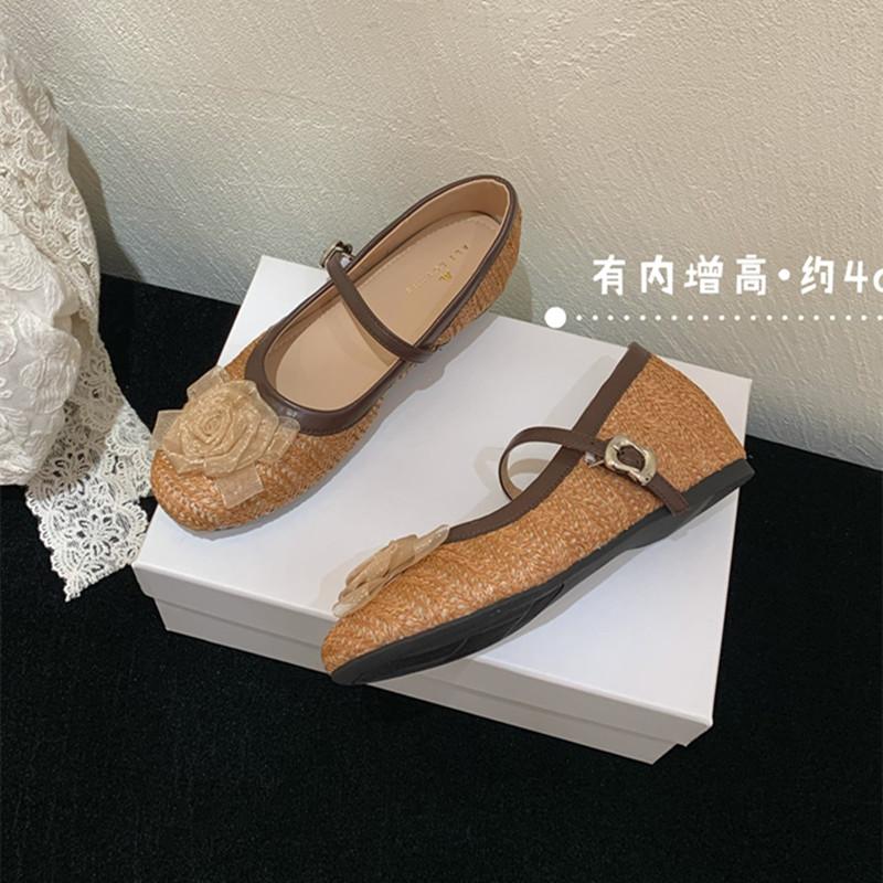 

Fashion Bailamos 2025 Brand New Women Flats Soft Flat Heel Outdoor Dress Single Shoes Slip On Mary Jane Shoes Mujer 39
