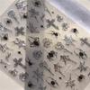1PCS French Jelly Nail Stickers Dreamy Bubble Meteor Butterfly Star Moon Self Adhesive Stickers For Nail DIY Nail Art Decoration