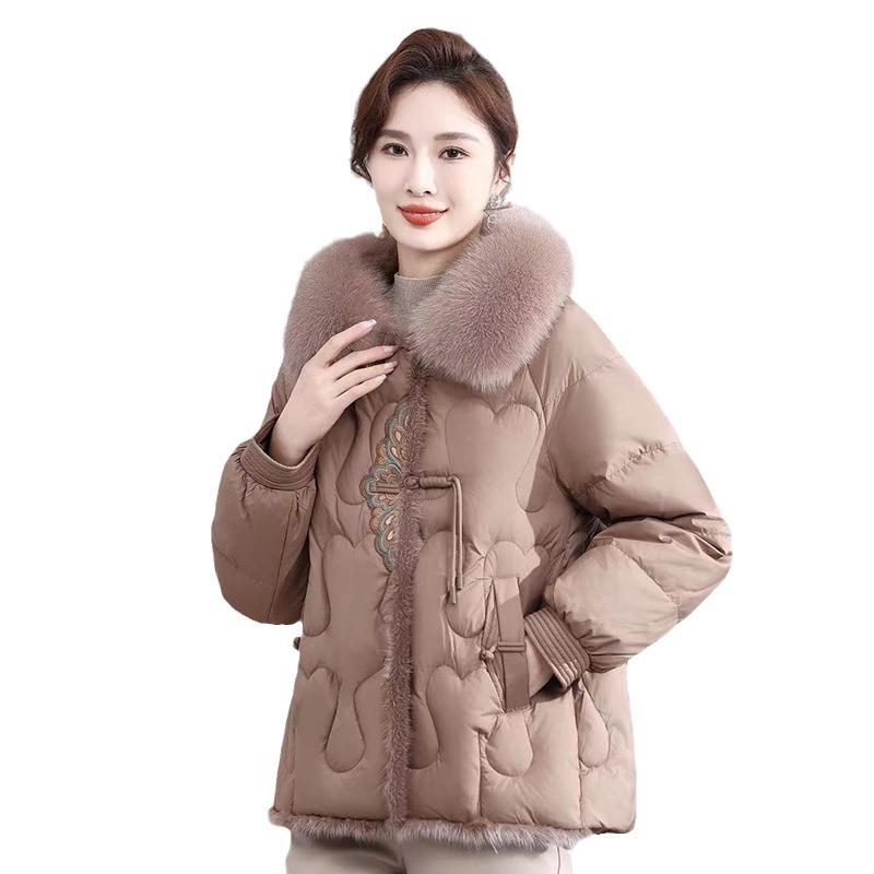 Winter Coat, Down Jacket Cotton Jacket Trendy New Style Women's Clothing with Added Cotton Thick Cotton Jacket Cotton Jacket