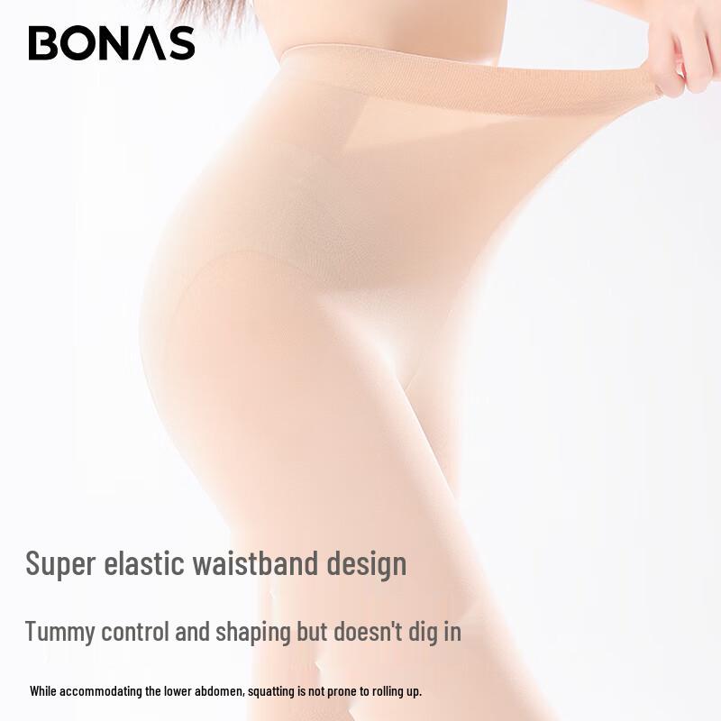 BONAS Women's 80D Illusion Warm Pantyhose