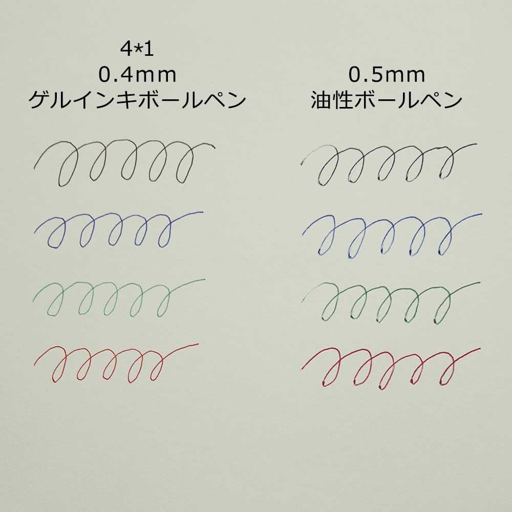 Sakura Crepas Multi-Function Pen Ball Sign 4+1 Red Writing Instrument