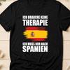 Spain Slogan T-shirt for Summer & Holidays, Gift with Spanish Flag