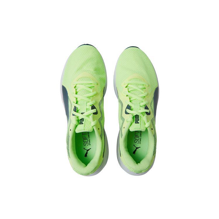 Puma Twitch Runner Fizzy Light Unisex Sneakers Green Dark-Slate 376289-13