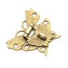 Retro Chic Butterfly Latch Catch Jewelry Wooden Box Lock Hasp Pad Chest Lock