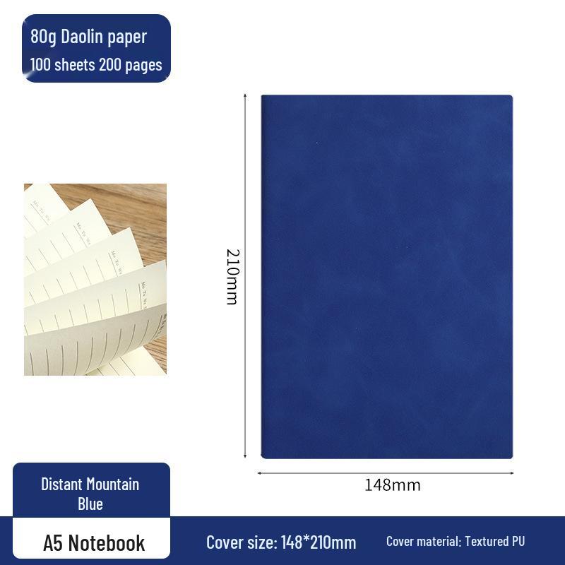 A5 Softcover Journal for Business Meetings and Student Notes