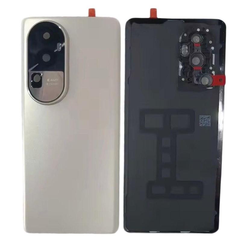 Battery Cover For OPPO Reno 10 5G (China) PHW Back Housing Glass Rear Panel With Camera Lens Replacement Repair Parts