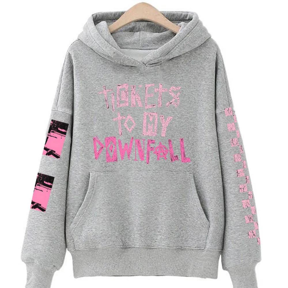 Tickets Anniversary Hoodie Rapper Mgk Sweatshirt Harajuku Hip Hop Pullover Tops Sweatshirts Fans Gift Clothes Unisex High Street