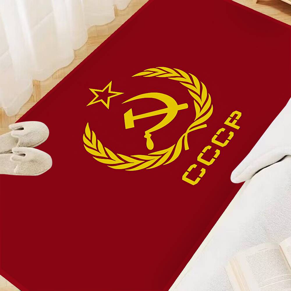 

CCCP USSR Soviet Entrance Door Mat Nordic Style Home Doormat Bathroom-Toilet Mats Bedroom Hotel Decor Mat 40x60cm