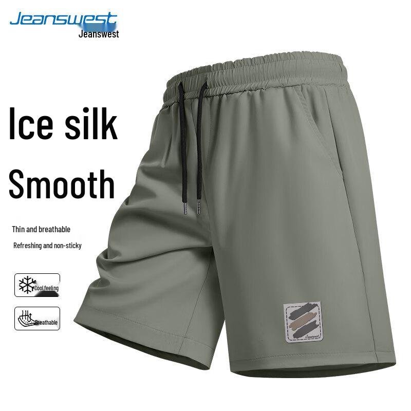 Jeanswest Men s Ice Silk Quick-Dry Breathable Shorts L