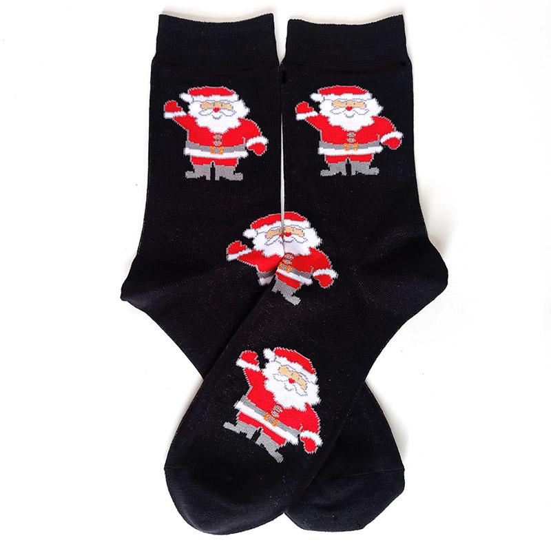 Women Socks Casual Winter Christmas Socks Thickened David's Deer Socks Cotton Cartoon Warm Lady Christmas Socks Gift Elk Socks