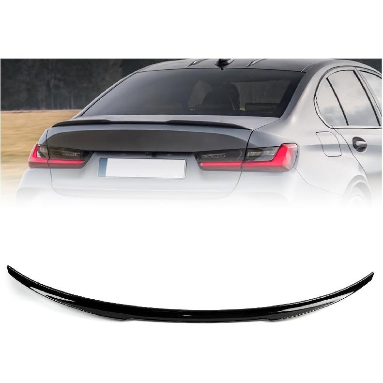 

Rear Spoiler for 2019-2025 BMW G20 & G80 M3 330i 330e M340i, Gloss Black Car Trunk Wing, M3 Style Tail Deck Lip. Glossy Black