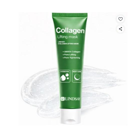 LINDSAY Collagen Lifting Peel-Off Mask Hydrating Firming Care Pack 70ml